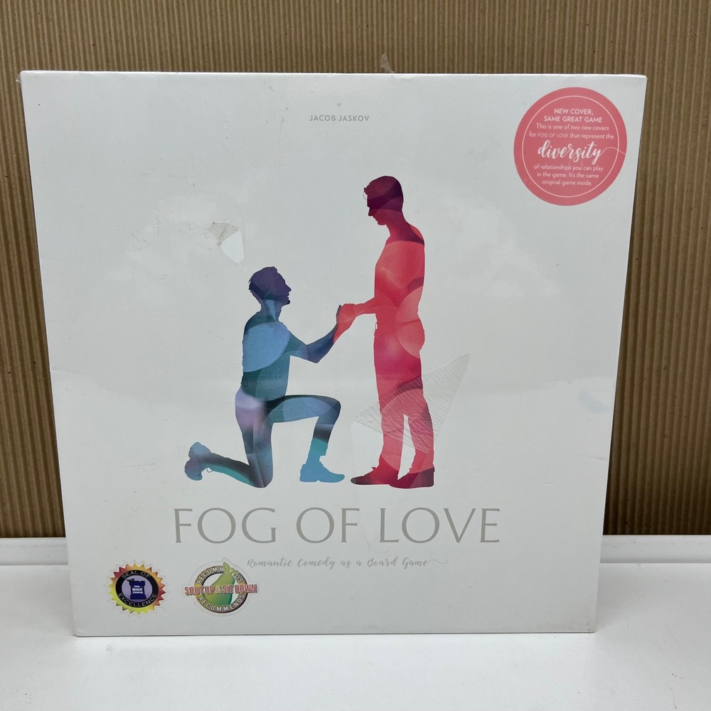 Fog of Love Board Game LGBT Male Edition Romantic Comedy Relationship Simulator